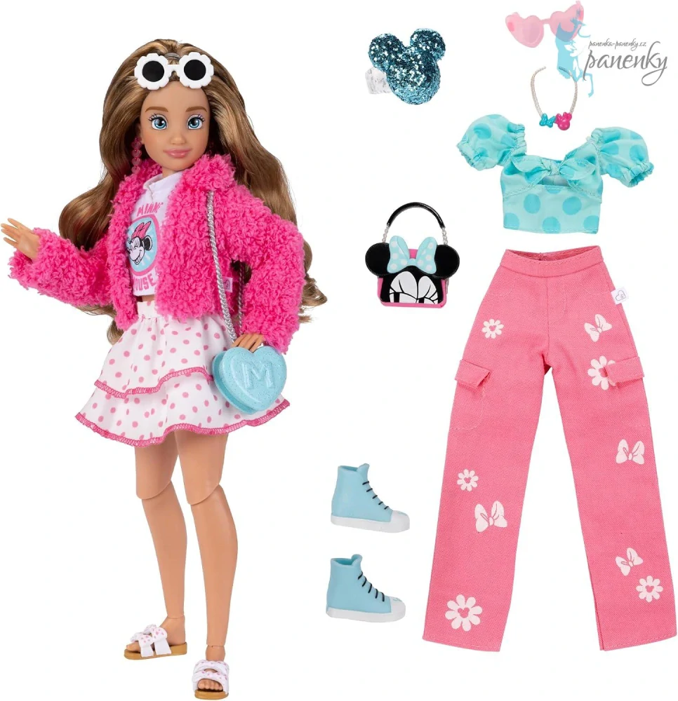 Dárková sada - panenka Disney ily 4EVER inspirovaná Minnie