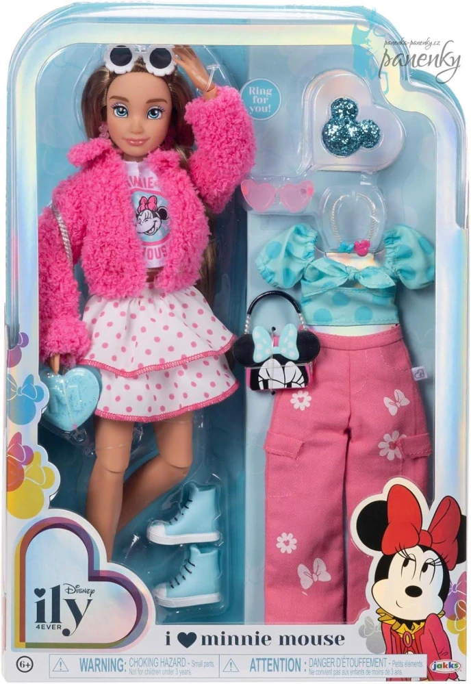 Dárková sada - panenka Disney ily 4EVER inspirovaná Minnie